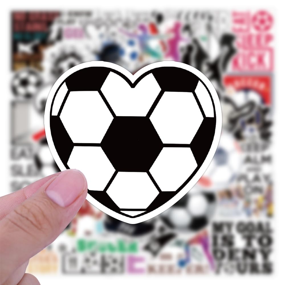 Amazon.co.jp: wonderflower サッカー ステッカー 52枚セット 足球